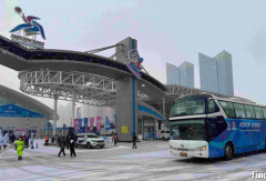 超百輛蘇州金龍海格客車閃耀國際冰雪盛宴！