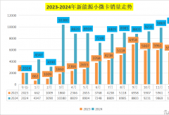 ?2024年新能源小微卡漲70%！遠程2.8萬輛居第一 奇瑞暴漲288% 江淮殺進前四
